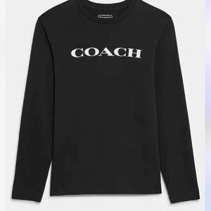Coach Black Long Sleeve Shirt